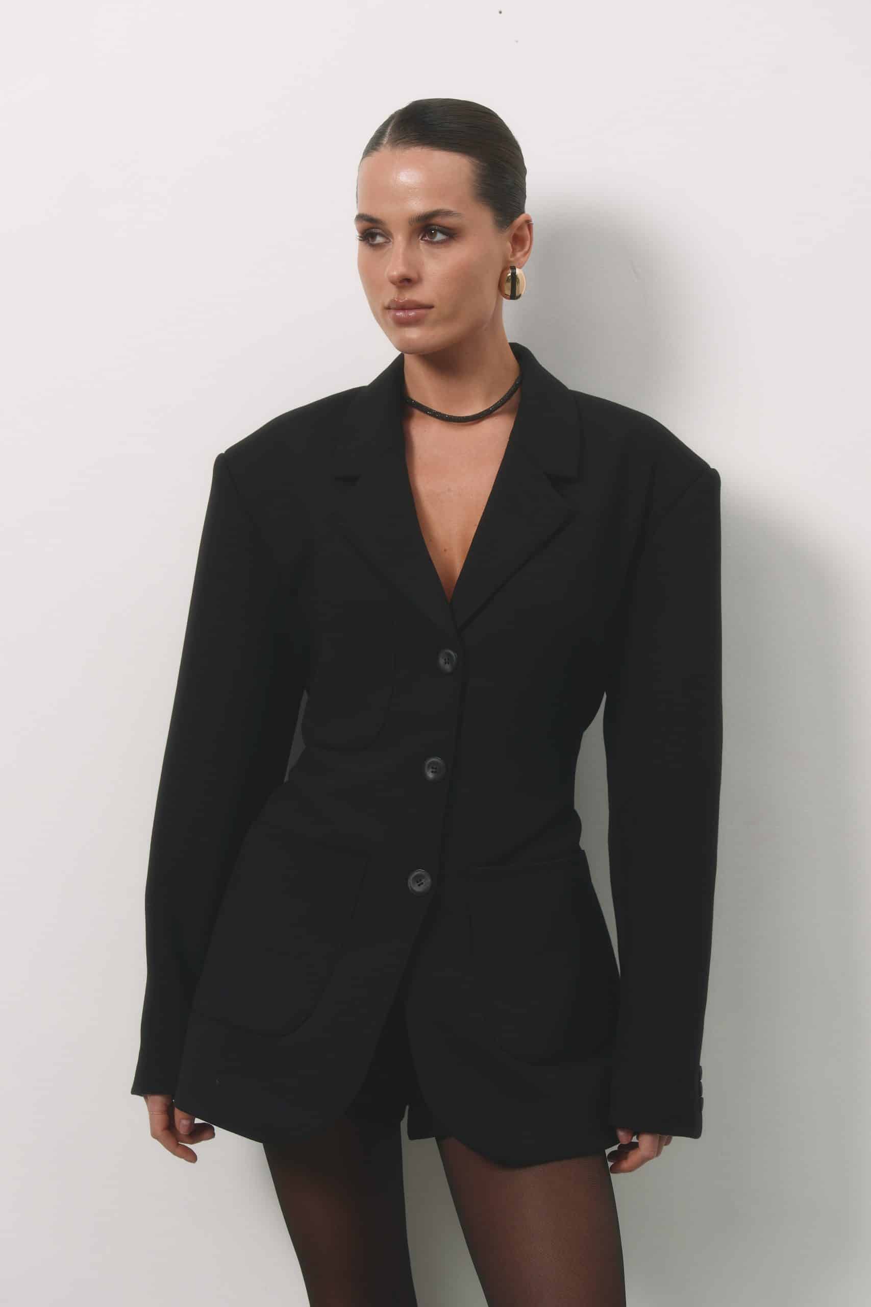 Oversized jacket Nomy black
