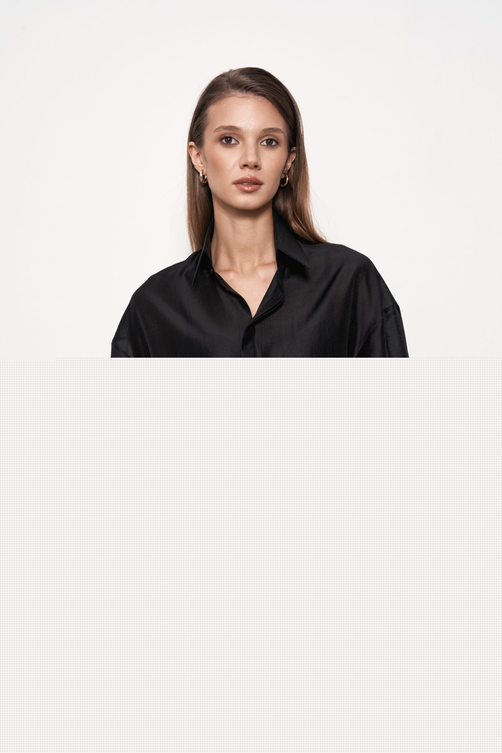 Блуза Вуаль black